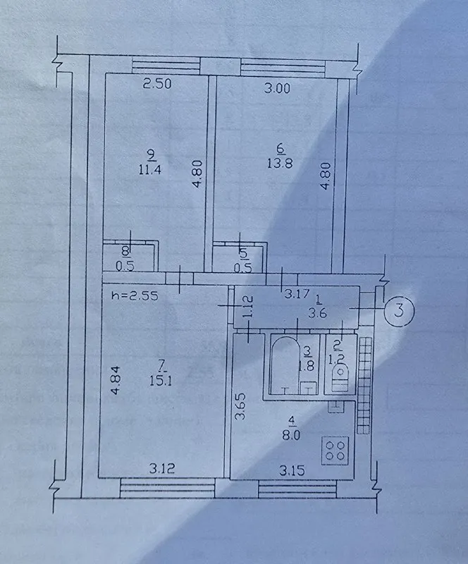 продаю, 3х ком квартиру за 2.8 млн. рублей в донецке! 3х комнатная квартира, общей площадью 56 м² и кухней 8 м² расположена на 1м этаже, 5 ти этажного дома в г. донецке, пролетарский район, ул. дудинская фото соответствует! документы в порядке, собственник в городе, прописанных, долгов нет! звоните +7949 451 3060, александр топ риелтор днр или пишите в телеграм @toprieltordnr, отвечу на все вопросы! - фотография - 7