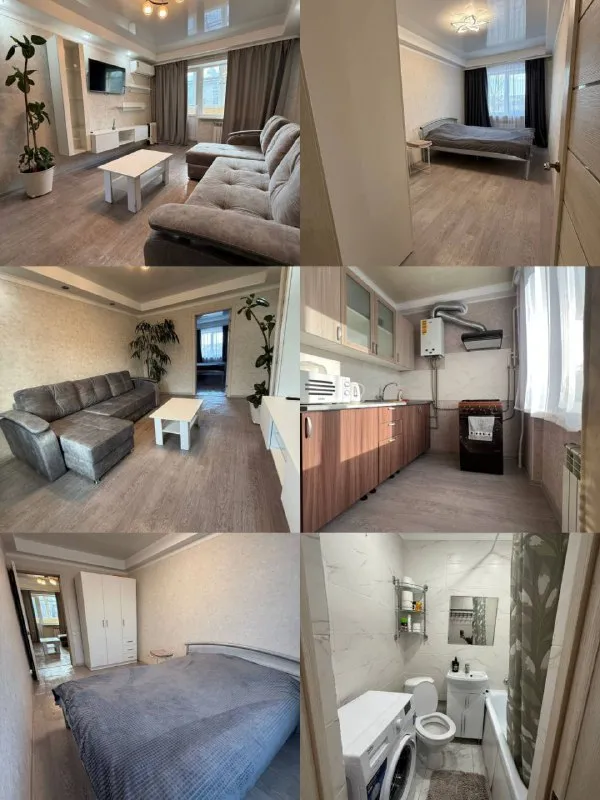 посуточно 2х комнатная квартира 🌇макеевка центрально городской район📍 ✅в квартире чистое постельное,... - фотография