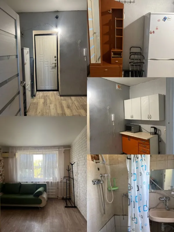 сдам однокомнатную квартиру 🌇в донецке, кировский район, мрк-н текстильщик. 📍 ✅квартира светлая, ком... - фотография