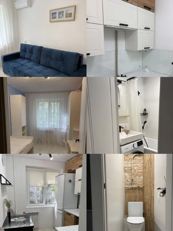 сдаётся 2х комнатная квартира 🌇донецк, в ленинском  районе микрорайон боссе. 📍  ✅общая площадь 40 кв... - фотография