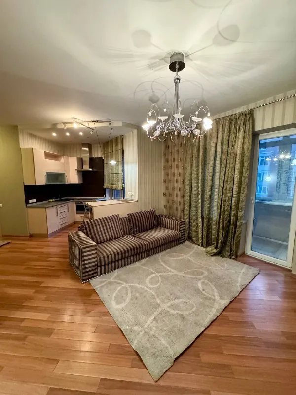 аренда 2к. кв-ры. центр г. донецка. новострой (ул. постышева). общая площадь: 60 м2 этаж: 8/12 ☎️+7(... - фотография