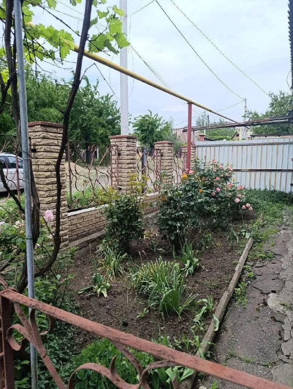 продам 4х-комнатный 🏡 дом 🌇донецке по ул. виноградной (кировский р-н, ориентир - пл. свободы, фабрика игрушек)📍 ✅общая площадь участка - 608 м2.общая площадь дома - 77.4 м2, шлакоблок. жилая - 45.1м2 ✅большой сухой подвал. 🅿на территории участка также гараж (23.8 м2) с ямой и 2х-комн. летняя кухня с газом (21 м2). ✅также на территории участка построены вольер, летний душ, уборная, 2 сарая. ❗️все постройки узаконены и внесены в росреестр. - фотография - 2