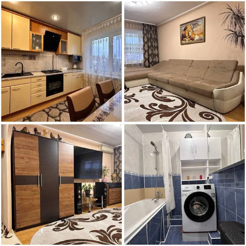 сдам посуточно квартиры 🌇донецк в ворошиловском и калининском районах. 📍 📍ворошиловский район 2-комнатная квартира с новым ремонтом. 🛌две изолированные комнаты, 4 спальных места. рядом: магазин «авоська», аптека, остановка общественного транспорта. 💰стоимость от 5500 ₽/сутки 📍 калининский район 1-комнатная квартира. 👍уютная, чистая, теплая. гостиная с большим раскладным диваном. рядом доктмо, удобная транспортная доступность. - фотография - 2