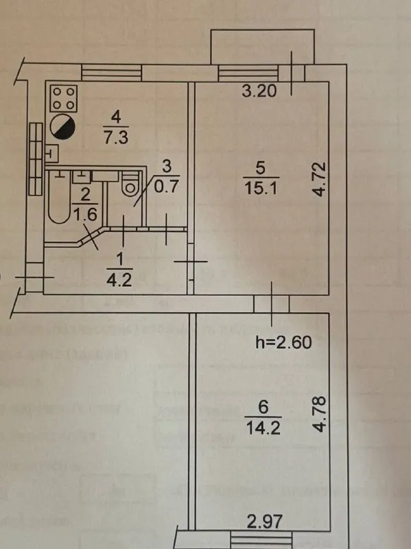 срочная продажа! двухкомнатной квартиры снижение стоимости❗️ 🌇ворошиловский районеэ донецка, по ул.... - фотография