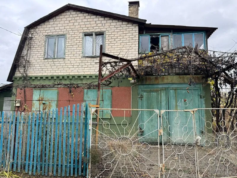 ‼️продажа дома‼️ 🏡продам двухэтажный дом с землей в дачном кооперативе абакумовец г. донецк днр р-н... - фотография