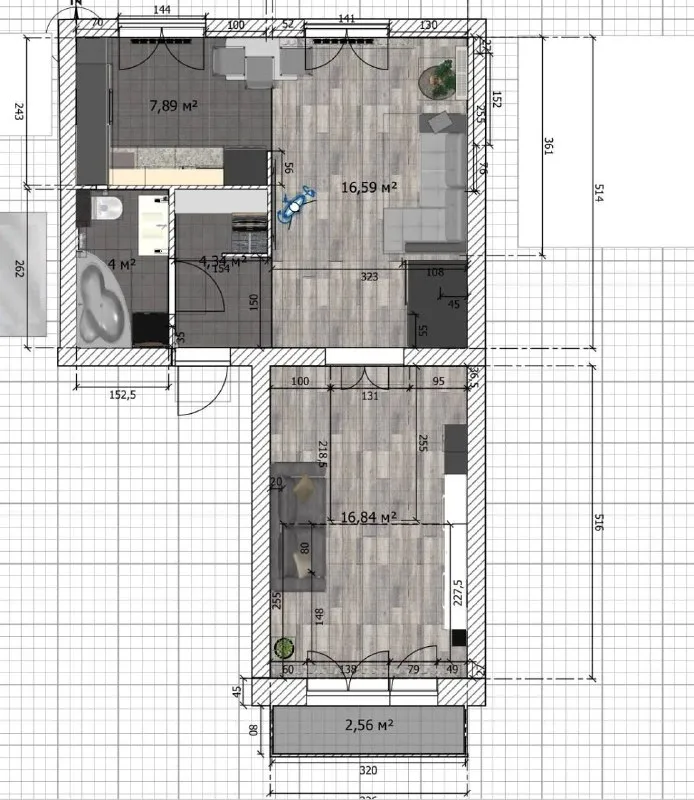 продам двухкомнатную квартиру 🌇донецк, "донецк-сити", ул. щорса 85📍 ✅2/5 этаж. спецпроект, полногабаритная, не угловая, 50 м. кв. ✅готовность ремонта 90% white box + частично уже уложены отделочные материалы + вся плитка и ламинат в наличии в квартире ✅подробное описание есть, пишите всё отправлю ❗️ ✅по проекту предусмотрена кухня-гостиная в виде студии, отдельная спальня с обустроенным балконом, гардеробная, санузел. ✅дом очень теплый. в квартире выполнен высококачественный ремонт с применением новых технологий и передовых стандартов! 💰цена 6 000 000 ₽ 📲☎️+7 977 9198704 анна либо пишите в лс @isakovaanna1992 подписаться | дать объявление - фотография - 5