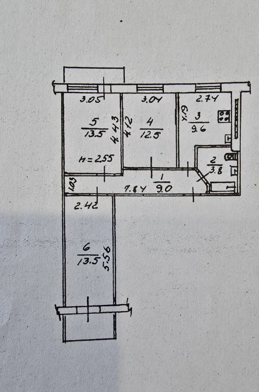 продам трехкомнатную квартиру 🌇донецк, ул. петровского, 126а (центр текстильщика, ориентиры: пту №22... - фотография