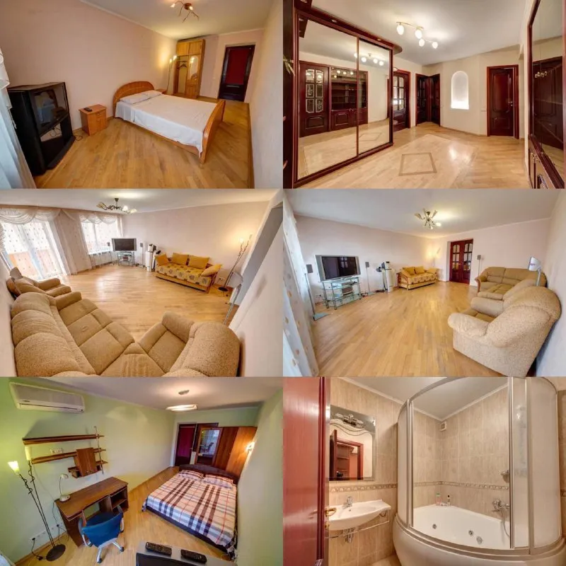 посуточно просторная квартира 🌇донецк, ворошиловский район📍 🔥с двумя спальнями и большой гостиной. ✅... - фотография