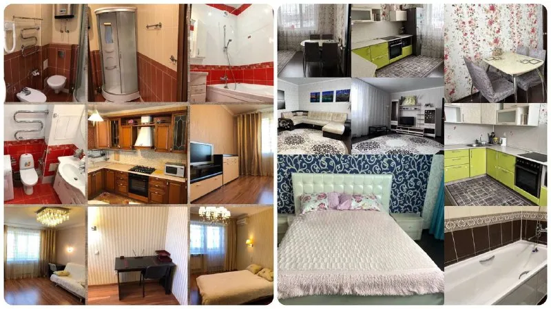 посуточно 2х комнатные квартиры 🌇в городе донецке, кировский и ворошиловский районы📍 2 ✅комфортный о... - фотография