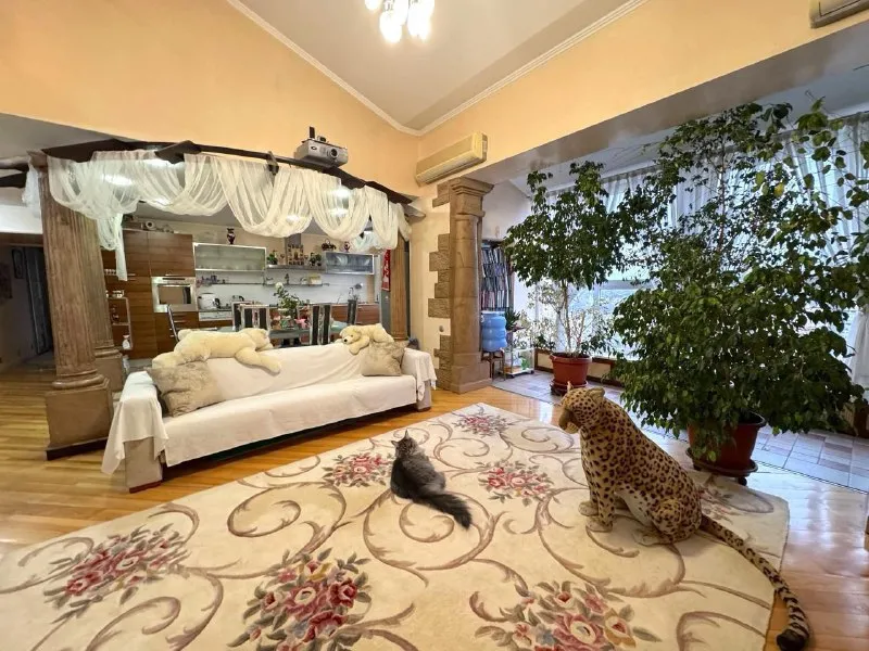 продажа видового пентхауса 🏡 🌇донецк, напротив облгосадминистрации через дорогу парковая зона - бульвар пушкина ✅площадь 203м2 стройте свое пространство с агентством недвижимости город. вы мечтаете - мы реализовываем. 💫больше наших объектов: 📱 https://vk. com/arendanedvizhimostigorod 📱 https://agency-gorod. ru/ у вас есть возможность стать владельцем видовой квартиры ✅доступные опции к квартире - приватизированная земля, на которой расположены: 🍖зона отдыха с растительность (туи) площадка  для барбекю и т/д 🅿два гаража на 4 автомобиля 💰стартовая цена 25.000.000 ₽ торг с реальным покупателем 📑документы - готовы к сделке собственник в городе! 📲☎️ +79495131300 дмитрий подписаться | дать объявление - фотография - 3