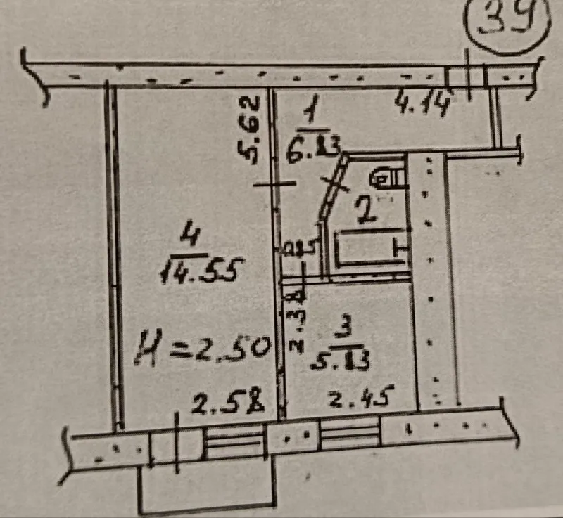 🏡продается однокомнатная квартира на 5-этаже, общей площадью 30.5 м2 🌇г. Енакиево днр, район блочок ул. Орджоникидзе • квартира под ремонт • были произведены работы: замена входной двери, замена окон, замена коммуникаций и труб, установка нового электросчетчика, нового водомера • крыша не течет • квартира расположена на южной стороне • долгов нет • по жэку оплачена на 6-месяцев вперёд 📃документы в порядке 🔥собственник 💴цена: 700.000 рублей ☎️+7(949) 702-64-40 📨подписаться - фотография - 1