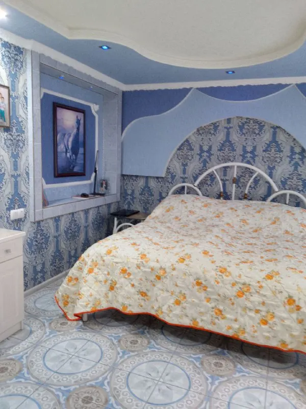 Харцызск. Собственник. Продаётся дом 90 м. Кв. На тресте ул. Артёма с мебелью и техникой. Во всех комнатах тёплый пол, кондиционеры. Своя скважина на воду. Во дворе большой навес, плитка, летний душ туалет. На территории дома свой действующий магазин, продаётся вместе с домом. Документы готовы. 10 млн. 200 тыс руб. +79494373533 - фотография - 4