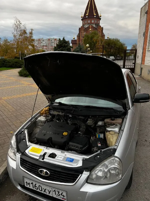 Приора 2009 г пробег 196.000 с кондиционером все болячки устранены : ﻿новая мкп✅ ﻿﻿грм новый✅ ﻿﻿реме... - фотография