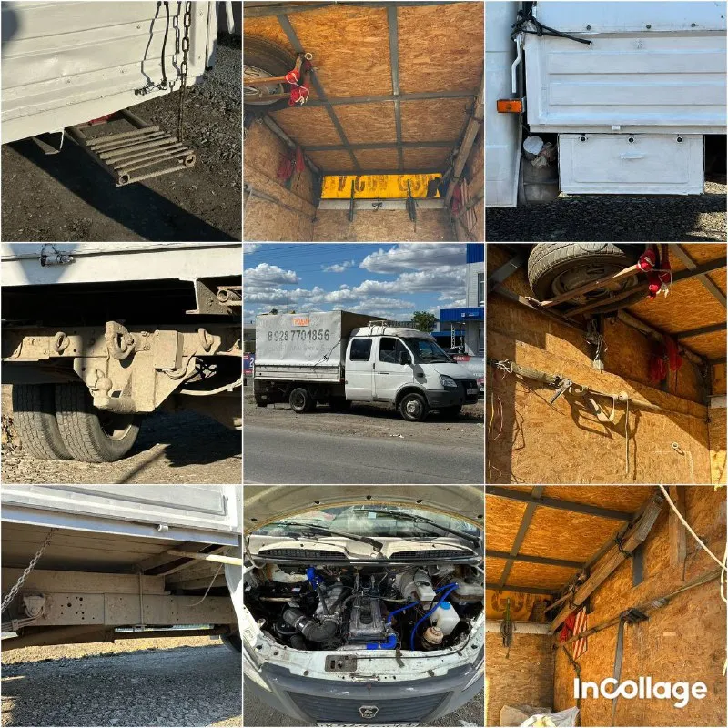 Продается газель фермер 2007г. — один владелец. лес/ металл до 6 метров до 5 мест. 800 тыс. возможен... - фотография