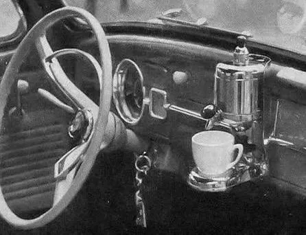 В 1959 году volkswagen предлагал кофеварку как доп. опцию 🧐 потому что уже тогда понимали — важны не... - фотография