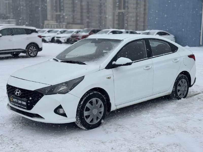 🏁в продаже hyundai solaris год выпуска: 2021 пробег на табло: 134 000 км птс : электронный, юр. чист... - фотография