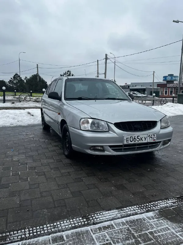 Хендай акцент 2001 265000 механика 1.6 бензин 330000 азов 8-993-455-32-95 мотор не дымит на троит поменял все расходники (масло, грм, свечи, бронепровода, фильтра ) ходовка мягенькая кпп без хрустов и выбиваний втыкается пальцем хороший торг быстрым - фотография - 5