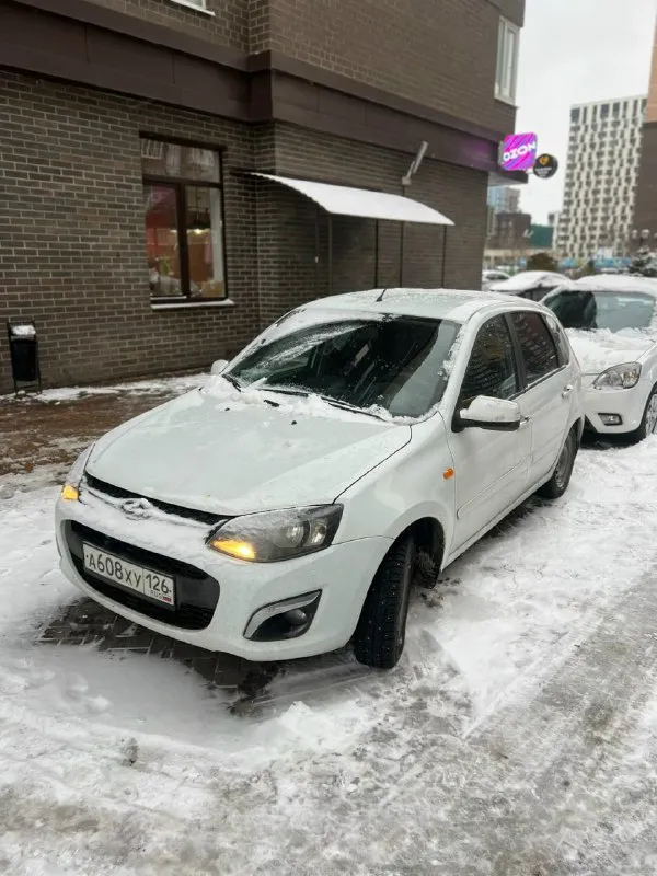 Калина 2 автомат (японский, джатка) 2 владельца 2013 год техника в идеале, по кузову есть вздутия бе... - фотография