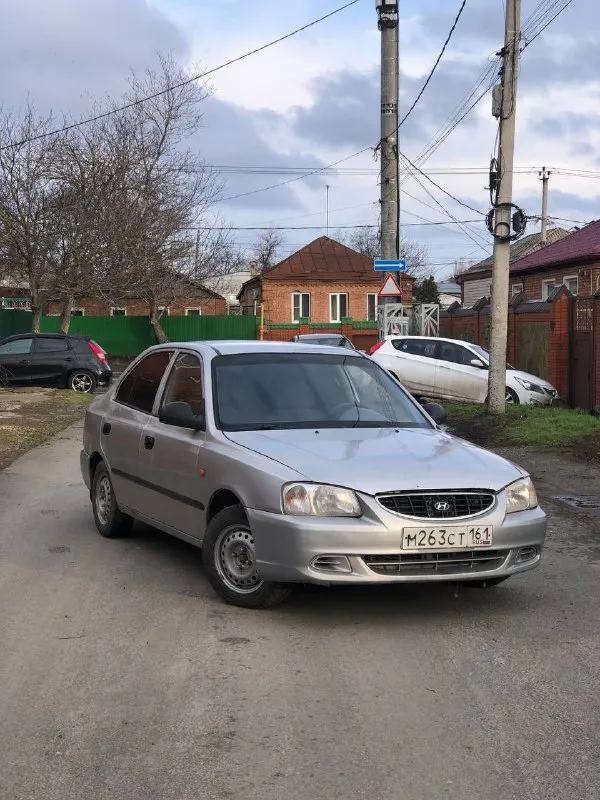 Продаю хундай акцент (2005г. ) цена: 260.000 я собственник! комплектация мт2 (с кондиционером) конта... - фотография