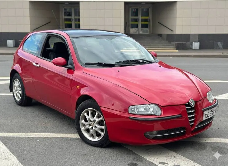 🚗марка модель: альфа ромео 147 🗓️год выпуска: 2001 💵цена: 320т. р. 🕹️кпп: механика 🛢️объём: 1,6 ⛽тип... - фотография