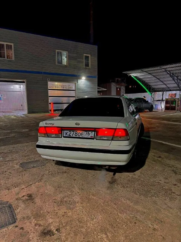 Nissan sunny 2002г 1.3 акпп двигатель в порядке акпп переключает плавно косяки по бамперам кондиционер и печка работают отлично цена: 350к связь: t. me/m018mr_rus - фотография - 5