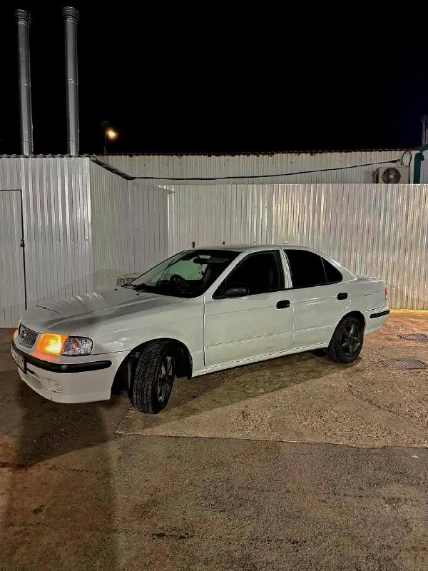 Nissan sunny 2002г 1.3 акпп двигатель в порядке акпп переключает плавно косяки по бамперам кондиционер и печка работают отлично цена: 350к связь: t. me/m018mr_rus - фотография - 6
