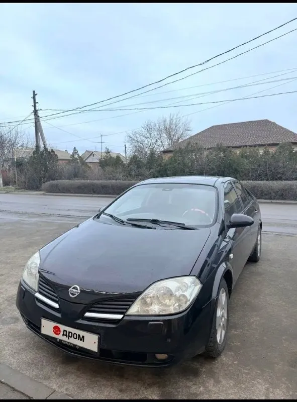 Цена 💲- 420000 город - ростов на дону марка - ниссан примера год выпуска - 2005г пробег - 250 км обьем двигателя - 1,8 vin- sjnbcap12u2249913 тип кпп - седан владельцев 5 срок владения - 3 года описание : состояние отличное, ездила девушка, объем двигателя 1.8, левый руль, гур, электростеклоподъемники, музыка по блютуз, кожаный салон, машина на зимней новой резине. была недавно замена колодок и рулевой рейки, не гнилой, не ржавый страна завоза великобритания, полностью оцинкованный кузов. салон кожа, электросидения, люк, все работает, сигнализация с автозапуском вложений не требует, в машине тепло. хозяев по факту меньше смена номера, смена фамилии. на кузове небольшая царапина. торг разумный есть. номер телефона: 89885386280 яна. - фотография - 1