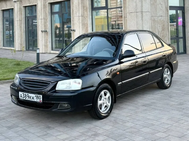 🔥в продаже хендай акцент, 2008 год, мт-3 ✅3 собственника ✅родной пробег 210 тыс ✅без дтп ✅почти вся в родном окрасе за исключением нескольких элементов (косметика) ✅2 ключа + сигнализация с автозапуском ✅зеленый отчет автотеки цена 510.000 руб autoteka. ru/report/web. .. тел. : 8(938)-111-55-91 - фотография - 1