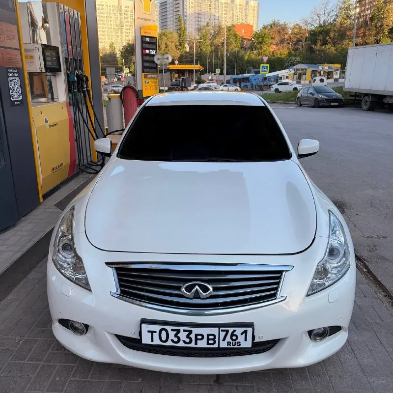 Infiniti g25 2012г. В. Пробег 248 тыс.
1.330🍋
Я собственник, оформлена на меня, вписан в птс
Я 5 владелец - были перевесы и переоформления внутри прошлых хозяев. До этого была у знакомых в семье больше 6 лет как вторая машина выходного дня

Двигатель работает как часы, тяга отличная, едет как надо
Ошибок, течей, запотеваний нигде нет!
Подвеска обслужена, нет ни единого стука
Масло в двс petronas 5w30 - замена каждые 6-7 т. К без расхода ( от слова совсем, как бы вы не ехали )
Заменены все тех жидкости, в том числе и масло в акпп на оригинальное.

Cделано тo меньше мecяца нaзaд,
Свежeе маcлo, фильтpa, колодки, стойки стабов, втулки к ним, новые передние ступицы, сделан сход развал, промыты радиаторы

Кузов в отличном состоянии, гнили/ржавчины нигде нет, машина южная!

Оригинальные литые диски на хорошей свежей резине kumho ( зимнюю резину и резиновые коврики отдам в комплекте )
+ Стоят алюминиевые проставки в круг-20мм

Связь: +7-918-565-08-15 виктор - фотография - 1