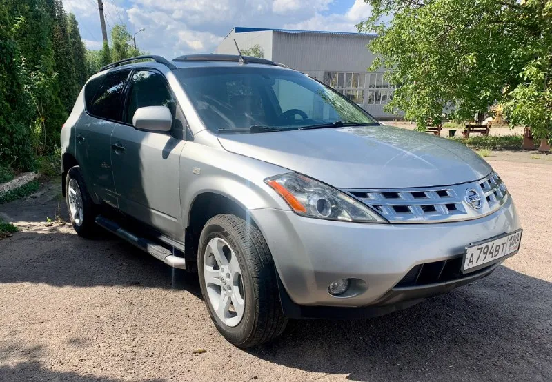 Зверь по цене логана!!! nissan мурано z50 год: 2003 двигатель: бензин 3,5 v6 (установлен контрактный... - фотография