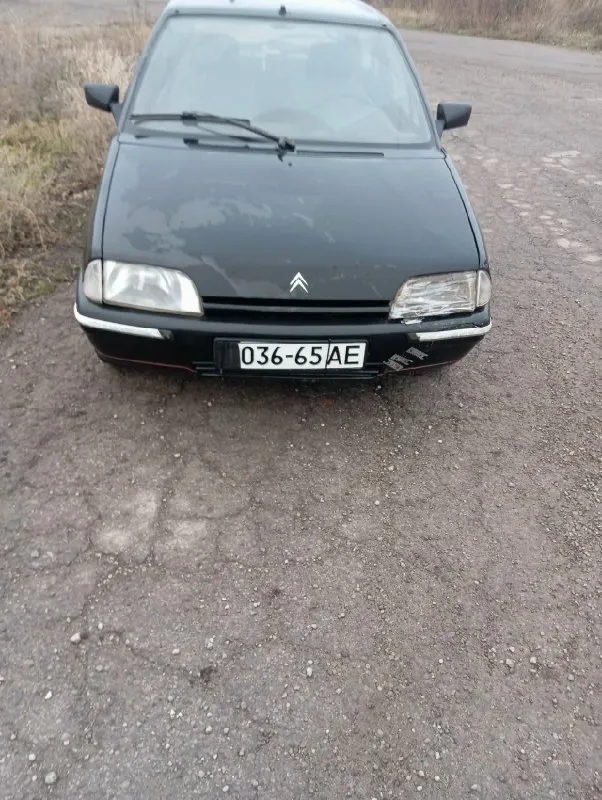 Продам, citroen 1995 года. объем двигателя 1.1 160 тысяч родного пробега. машина в хорошем состоянии... - фотография