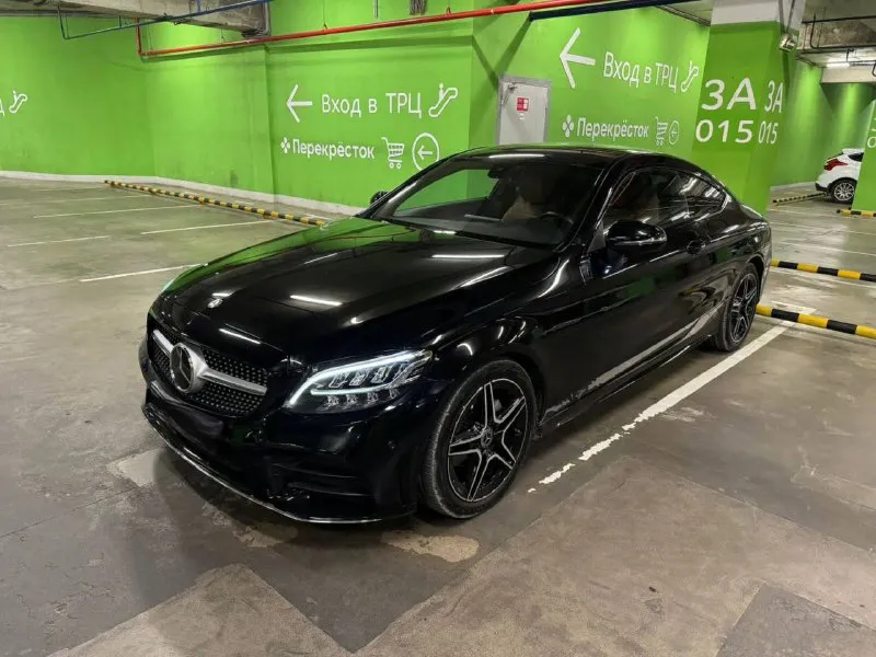 Продам mercedes c200 w205 рестайлинг 1.5 турбо 2021 года выпуска! куплена на оф. дилере, не привезен... - фотография