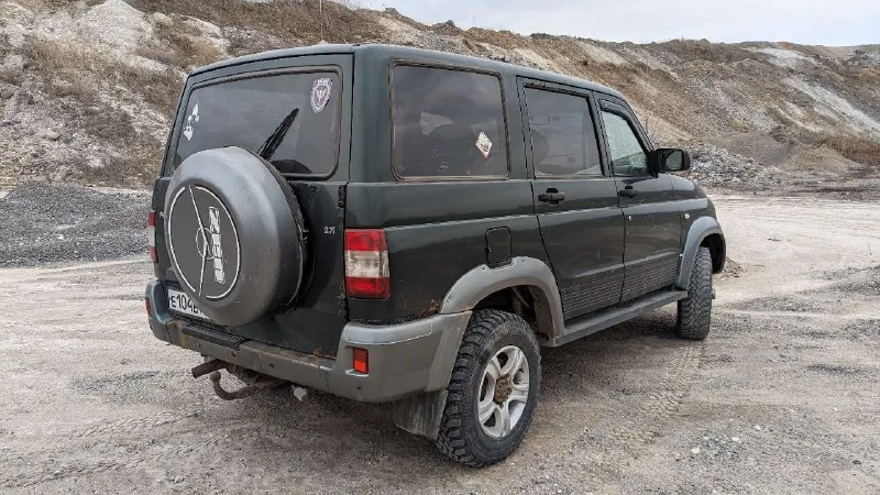 Продам уаз патриот 2006г. бензин. состояние агрегатных частей на 5-ку, проблемы есть по кузову. подробнее и по всем вопросам: 79493163048 или в тг @bagiio98 350.000р. 📞 звоните: +7(949)3163048 - фотография - 5