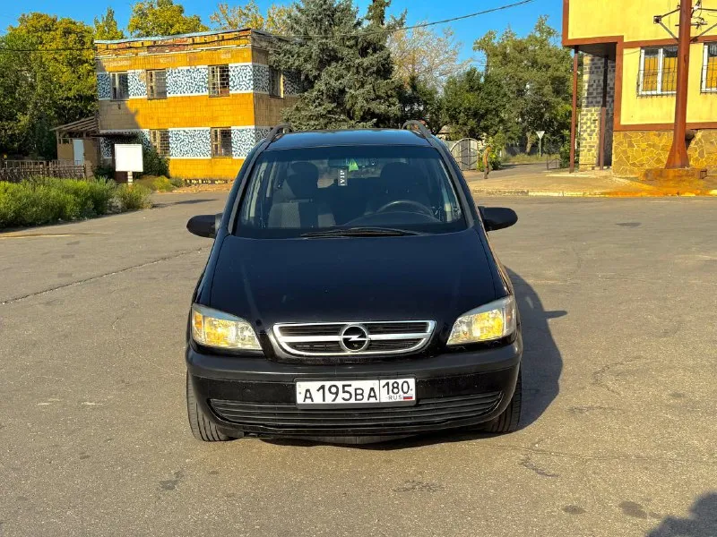 Продаю opel zafira a(опель зафира) 2004 года выпуска рестайлинг. родной пробег 238.000 пригнана с ге... - фотография