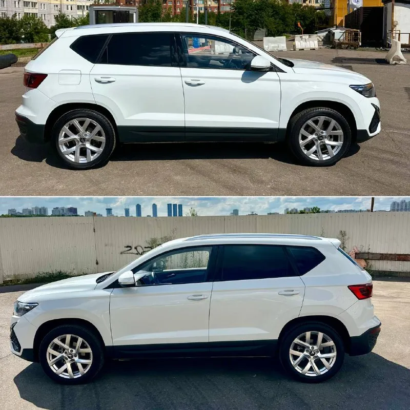 Volkswagen jetta vs5, 2023г. мотор - vw 1.4(150л. с) акпп - aisin 6ст. пробег - 27т. км. полный аналог skoda karoq vw tiguan и seat ateca от vag автомобиль в состоянии нового! после полного то! расход 6л/100км. новая резина, подогревы всех сидений, беспроводные apple car play и android auto, два ключа! система start-stop, led оптика - супер свет, большой багажник, полностью в заводском окрасе, родное идеальное остекление! зеленейшая автотека! гарантия юридической чистоты! цена 2’050’000₽ торг! telegram +79493370237 - фотография - 5