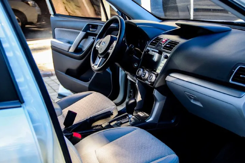 ‼️продам ‼️ subaru forester sj 2018г. в. 2.5л. бензин 171 л. с. 4wd пробег: 180 000км постоянный полный привод. адаптивный круиз контроль, удержание в полосе, датчик слепых зон, камера заднего вида. панорамный люк. автомобиль просторный, проходимый, вместительный. хорош в городской динамике, приятен по трассе, достоен по бездорожью. г. донецк учет днр. я хозяин. цена: 1.900.000₽ +79494041516 - фотография - 8