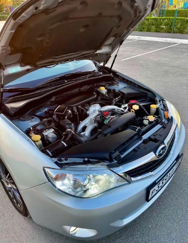 Продам subaru impreza 2008 года выпуска в отличном состоянии! хозяин, во владении более 2-х лет. - оригинальный пробег: 189 тыс. км. - полный привод - идеален в зимнюю пору! - двигатель: el154, отличная тяга, работает ровно, масло не расходует. заливаю idemitsu 5w-30. - автоматическая кпп, переключает без пинков и задержек. весной делал замену масла. - взбитая ходовая часть, обслужена. - стильные r-17 диски! комплектация: климат-контроль, холодит отлично! регистратор и камера заднего вида! зеркала с электроскладыванием. гидроусилитель руля. обогрев лобового стекла, передних сидений, боковых зеркал и заднего стекла! центральный замок с доводчиком стёкл, электропривод зеркал, музыка с достойным звучанием. передние и задние противотуманные фары. системы безопасности: srs & airbag, abs, esp и многое другое! кузов ровный, без гнили и коррозии! безопасность вся на месте! незатёртый, чистый и опрятный салон цена: 820 торг отдам с машиной комплект зимних колёс! +79494240664 осмотр в городе харцызск. - фотография - 6