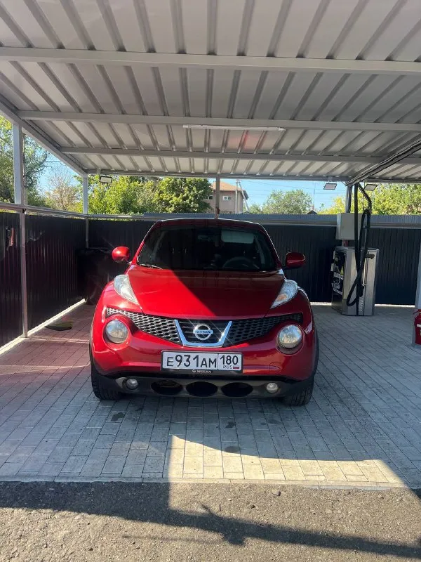Продам nissan juke 2012г 187000км пробега ездила девушка стоит 4х ступенчатый автомат ( не вариатор... - фотография