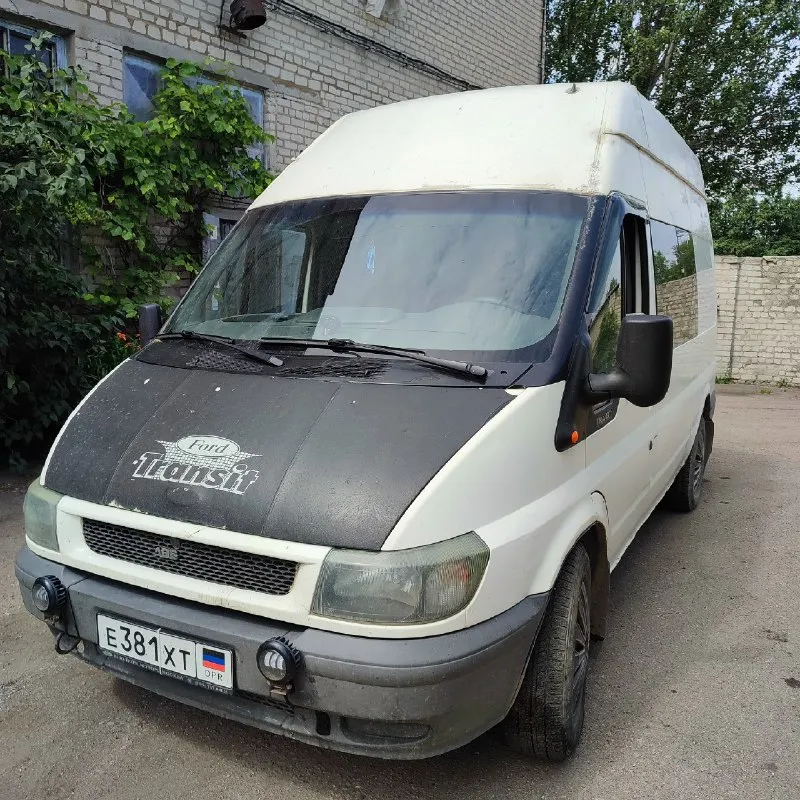 Г. горловка. продам ford транзит 2000г. в. 2.4 турбодизель. авто каждый день на ходу. полностью обсл... - фотография