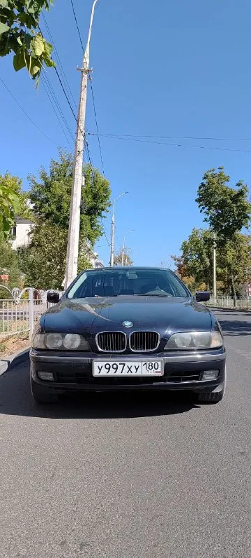 Bmw e 39 1999 год 2.5 ат мотор двухваносный один владелец пробег 438 т км пригнана в 2019 году пробе... - фотография