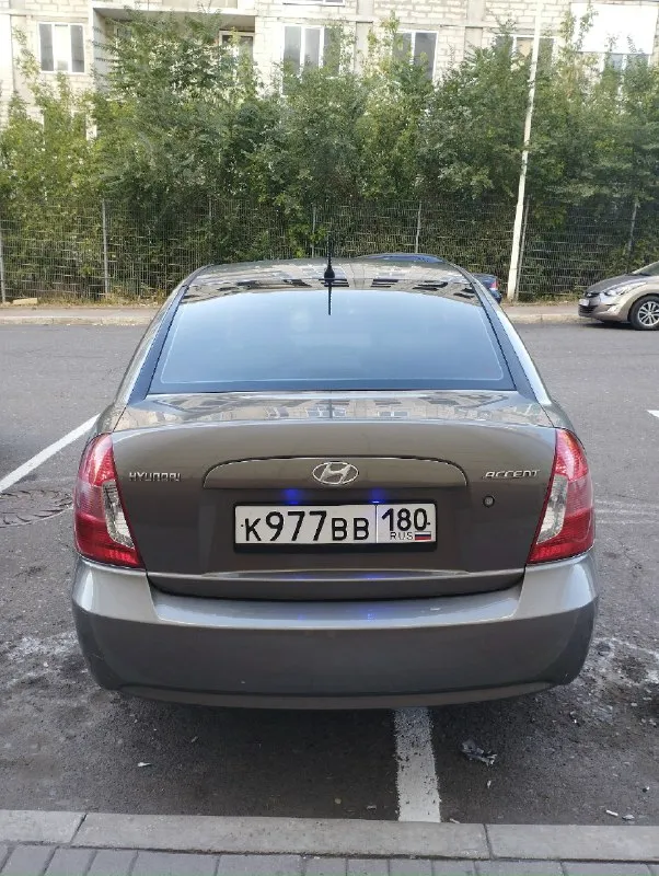 590т. рублей торг уместен хёндай акцент 2008 год выпуска. газ бензин, евро 4 коробка автомат работае... - фотография