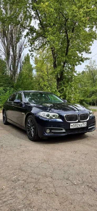 Bmw 5 f10 2014 рестайлинг 2.0d, задний привод 195.000 пробег, оригинальный, проверенный по блокам, с... - фотография