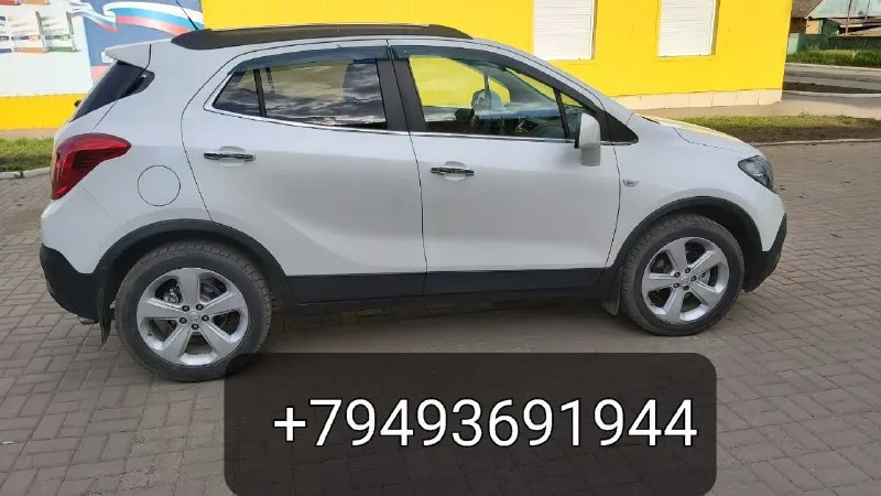 Продам opel mokka 2013 г. в. 1.4 бензин, в отличном состоянии. комплектация cosmo. надёжный цепной двигатель 140 л. с. с беспроблемной шестиступенчатой акпп, не робот и не вариатор. передний привод. два собственника. родной пробег 123000 км. в дтп авто не участвовало. практически вся в родной краске. дно авто как новое. по комплектации: электроусилитель руля, подогрев форсунок омывателя, передних сидений, боковых зеркал, заднего стекла, руля, кондиционер, круиз-контроль, центральный замок, электрорегулировка и складывание зеркал, 4 стеклоподъёмника с автодоводчиком, парктроники передние и задние, камера заднего вида, датчики света и дождя. цена 1435000 руб. небольшой торг у капота. +79493691944. 📞 звоните: +7(949)3691944 - фотография - 3