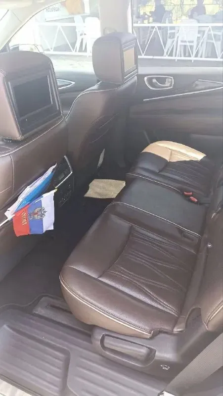 Продам infiniti qx 60 машина 2017 года, мотор 3,5 атмосферник, комплектация платинум, пробег 190 тыс, обслуживается вовремя, три года в одной семье! цена 2, 3 миллионов +79493378657 дарья 📞 звоните: +7(949)3378657 - фотография - 6