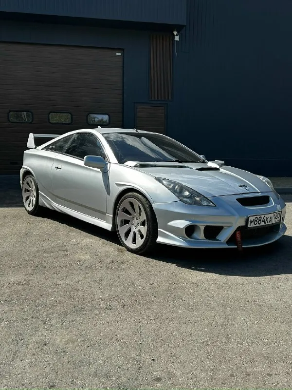 Продам игрушку, пушку! toyota celica 2005 1.8 чистый японец 🇯🇵 вся в родных обвесах с завода ✅ для с... - фотография