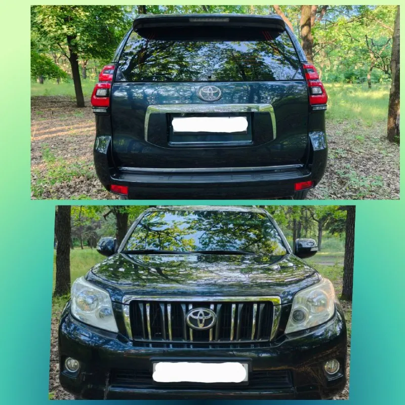 Продам toyota land cruiser prado 150 2013 г. в. 3.0 куплен у официального дилера в г. донецк, один собственник с момента покупки. пробег 110 000 км ( любые проверки) в фарах заменены линзы на новые биксеноновые, остальное всё led. автомобиль обслуживался вовремя, технически полностью исправлен. номер на раме читается отлично. в комплекте 2 ключа, смгнализация. при постановке на учет будете первым владельцем в рф. цена 2 500 000 рос. руб. , торг при покупке авто. обмен не интересует. +79493562099 📞 звоните: +7(949)3562099 - фотография - 5