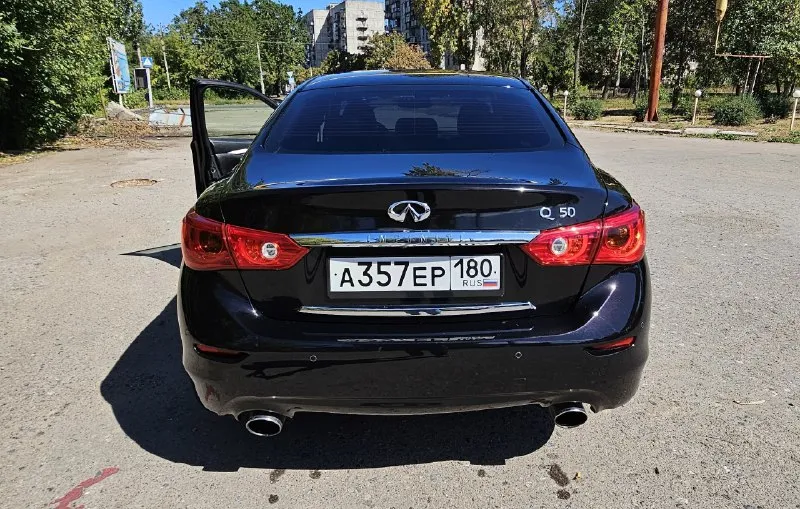 Infinity q50 2,2d двигатель: 2,2 коробка: 7ми ступенчатый автомат пробег: 189 000 км полностью обслужен. вложений не требуется. цена: 2 300 000 руб (торг возможен) горловка +79493650701 📞 звоните: +7(949)3650701 - фотография - 7