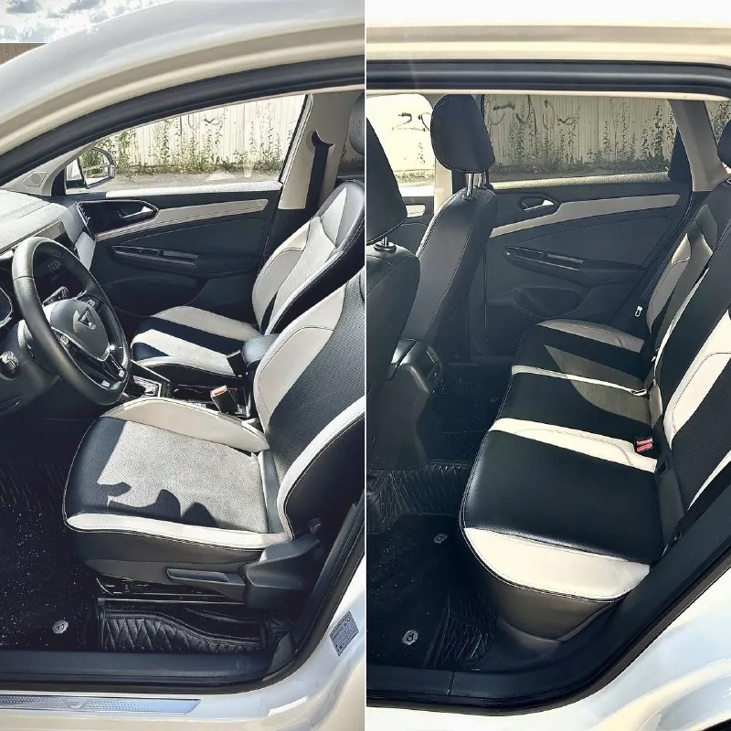 Volkswagen jetta vs5, 2023г. - volkswagen 1.4(150л. с) - aisin 6ст. пробег - 27т. км. полный аналог skoda karoq volkswagen tiguan и seat ateca от vag автомобиль в состоянии нового! после полного то! расход 6л/100км. новая резина, подогревы всех сидений, беспроводные apple car play и android auto, два ключа! система start-stop, led оптика - супер свет, большой багажник, полностью в заводском окрасе, родное идеальное остекление! зеленейшая автотека! цена 2’100’000₽ торг! telegram +79493370237 📲 tg: @m00nw0man 📞 звоните: +7(949)3370237 - фотография - 8