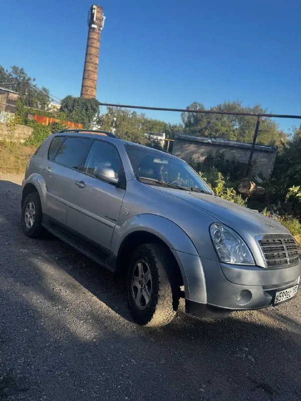 Ssangyong rexton 2007 г. 2.7 дизель, постоянный полный привод awd. 295000 настоящий рамный внедорожн... - фотография