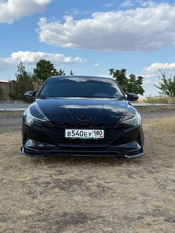 Продам hyundai elantra cn7 ко нец 2020 ( по вин 2021) комплектация se (пред максимальная) -пробег 52... - фотография